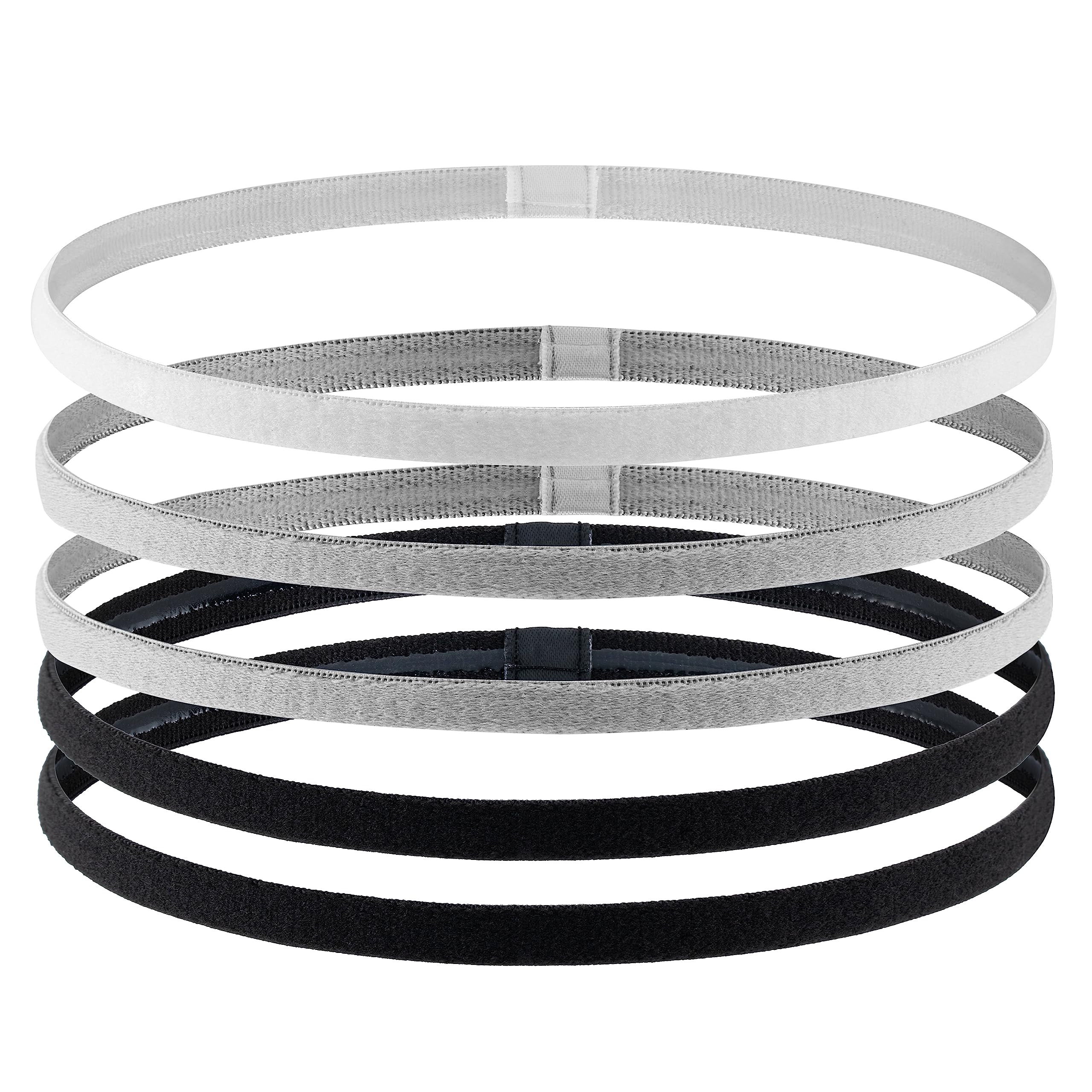 Girls Sport Headbands Non-Slip Hairband - Athletic Grip Elastic Single Skinny Sweatbands for Guid... | Amazon (US)