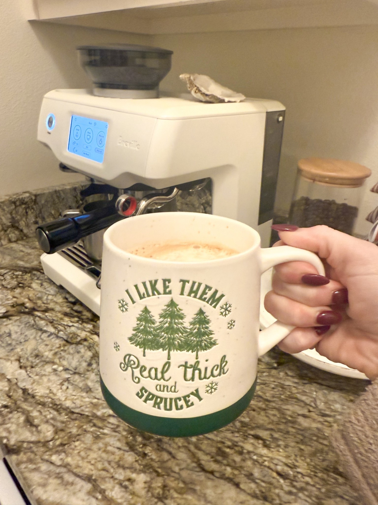 Christmas coffee mug // Walmart finds 






Christmas mug 
Christmas decor 
Christmas gift 
Espresso machine 
Walmart home


#LTKHoliday #LTKmorningroutine #LTKHome