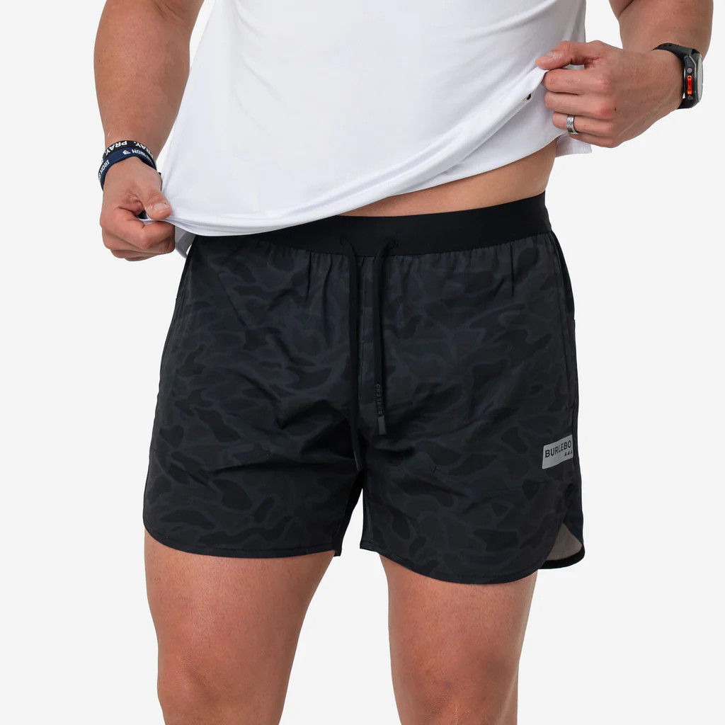 Training Short - Black Camo | BURLEBO