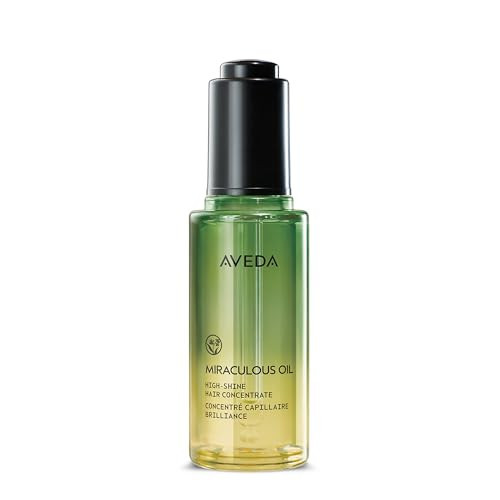 Aveda Miraculous Oil High-Shine Hair Concentrate, Adds Shine, Up to 24 Hours of Frizz Protection*, Heat Protection, Vegan, 1.7 Fl Oz | Amazon (US)