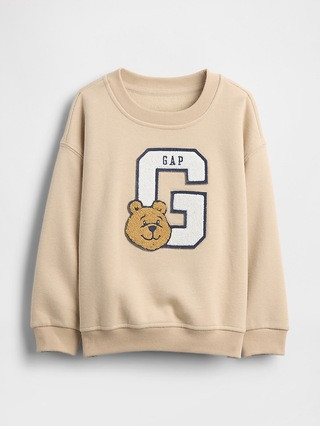 Baby & Toddler VintageSoft Varsity Bear Sweatshirt | Gap (US)