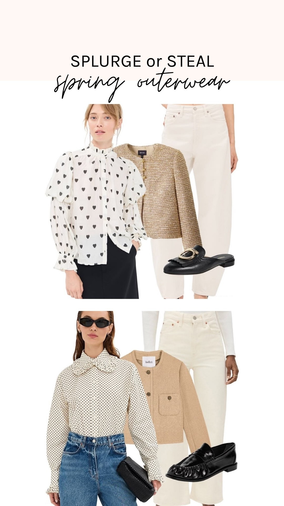 When the seasons start to blur together, transitional outerwear is the name of the game. A great jacket is a must-have—layered over knits one day and styled with lighter spring staples the next. This weekend’s picks feature stylish lightweight jackets paired with on-trend trousers and denim. Whether you’re looking for a steal or ready to splurge, you’re sure to find a look you’ll love.

#LTKootd