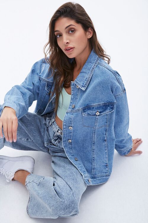 Oversized Denim Jacket | Forever 21 (US)