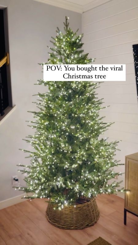 Viral Christmas tree! Huge sell out factor! Comes in three sizes, 7.5 ft, 9ft and 12 ft. I have the smaller 7.5 ft. Also comes in slim tree option. Easy to set up, no wires to connect, 10 light modes! 






Home Depot. Christmas tree. Christmas. Holidays. Holiday decor. Decorations. 

#LTKhome #LTKHoliday #LTKSeasonal