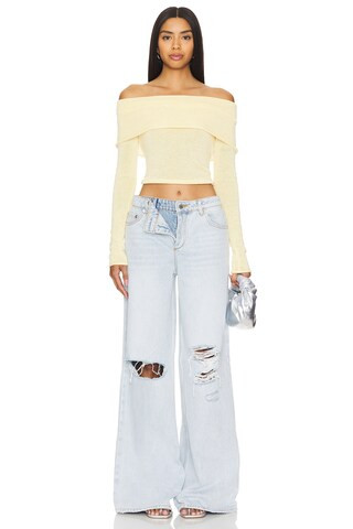 SER.O.YA Besty Top in Butter from Revolve.com | Revolve Clothing (Global)