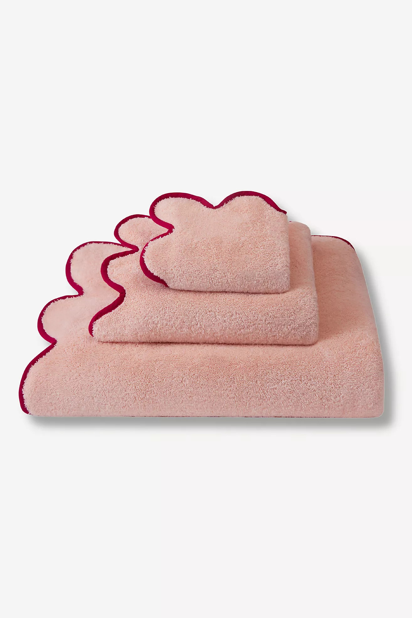 Kassatex Chairish Scallop Edge Bath Towel Collection | Anthropologie (US)
