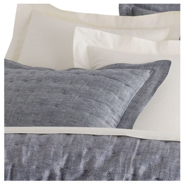 https://www.houzz.com/product/62648873-brussels-quilted-sham-king-indigo-contemporary-pillowcases-an | Houzz 