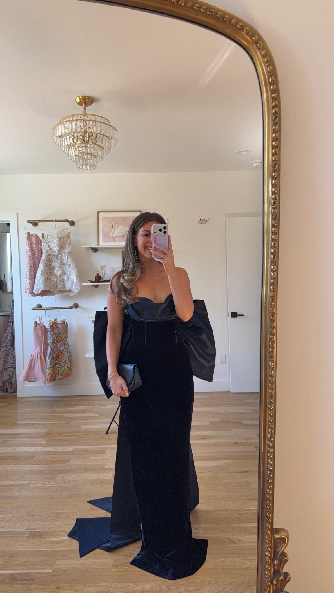 black satin gown with a draped sweetheart neckline and oversized bow detail on back fall wedding guest dress for every girl 💍

I’m 5’4” & wearing my usual smalls/2

vivrelle code: emerson20

fall wedding guest dresses, wedding guest dresses, cocktail dresses, semi-formal dresses, black tie wedding guest dresses, destination wedding guest dresses, garden party dresses, wedding guest outfit ideas, fall dresses, autumn dress

#LTKWedding #LTKU #LTKootd