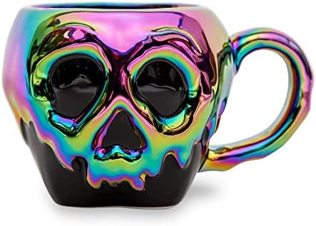 Disney Villains Evil Queen Poison Apple Iridescent Electroplated 3D Sculpted Ceramic Mug | Large ... | Amazon (US)