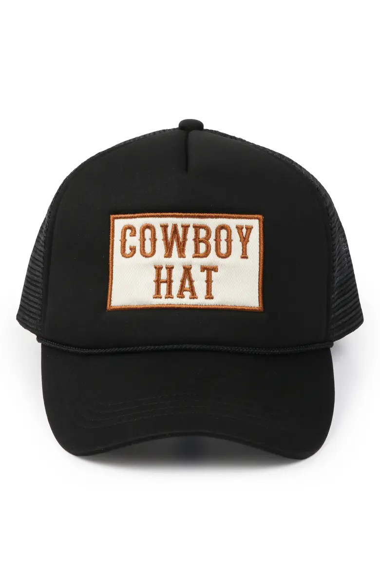 Cowboy Trucker Hat | Nordstrom Rack