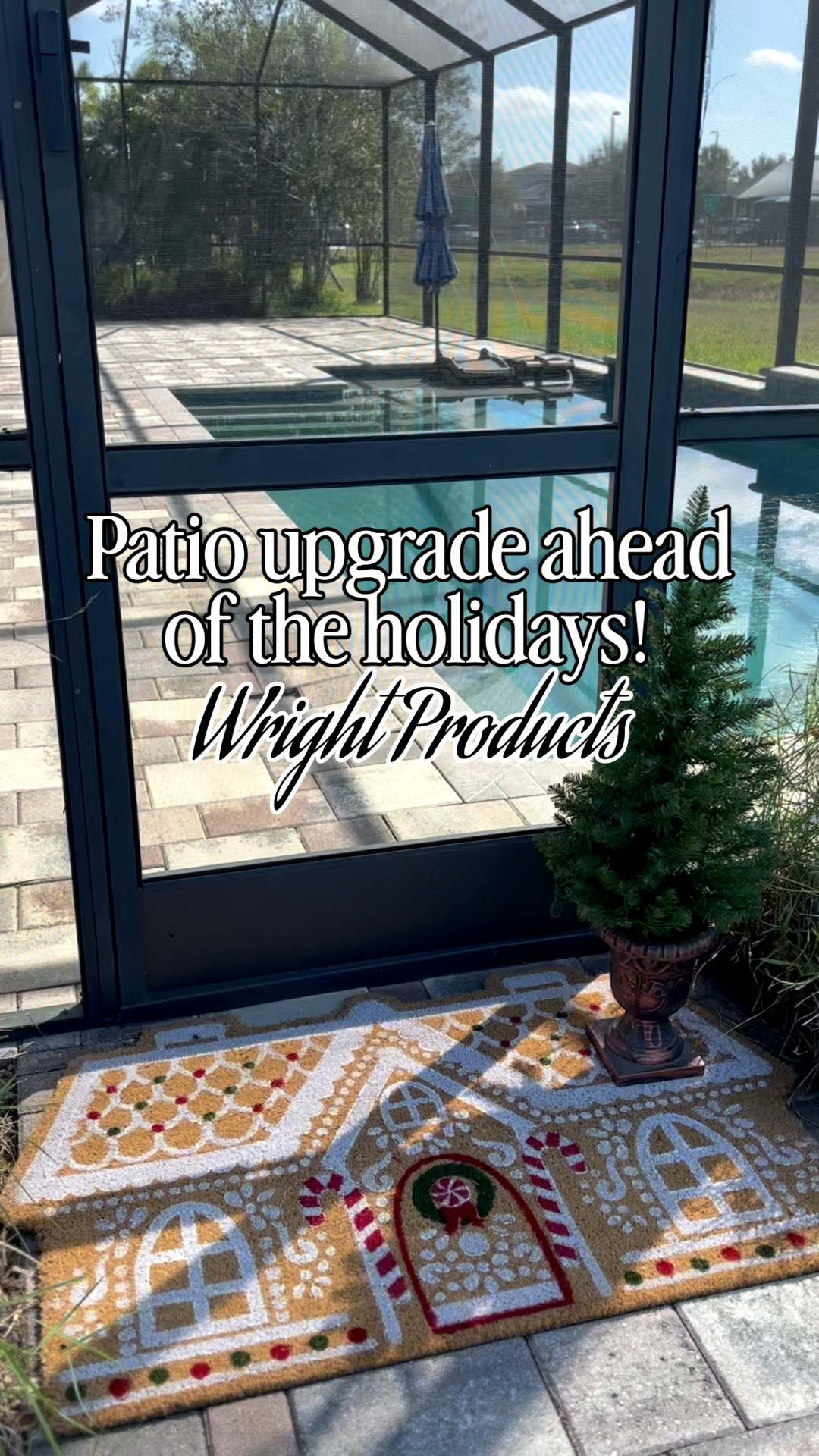I’ve updated my patio door hardware ahead of the holidays, using hardware from Wright Products! The sleek look of this door handle has upgraded the look of my patio door and was so easy to order from Amazon and install! I love making simple, yet high impact updates ahead of entertaining! 
#WrightProducts #WrightFallRefresh 

#LTKHome #LTKFindsUnder50