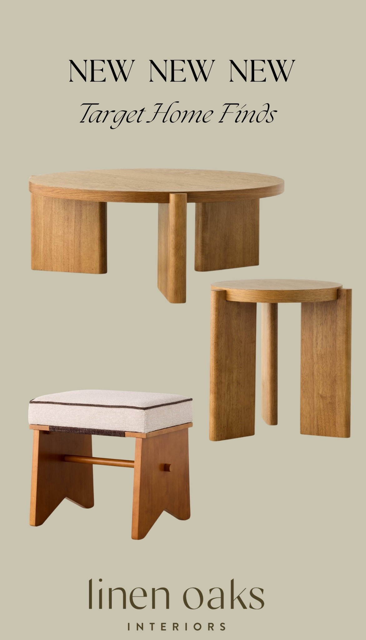 NEW at Target!!!

Round coffee table- end table- ottomans stool foot stool furniture home decor

#LTKFindsUnder50 #LTKHome #LTKSaleAlert