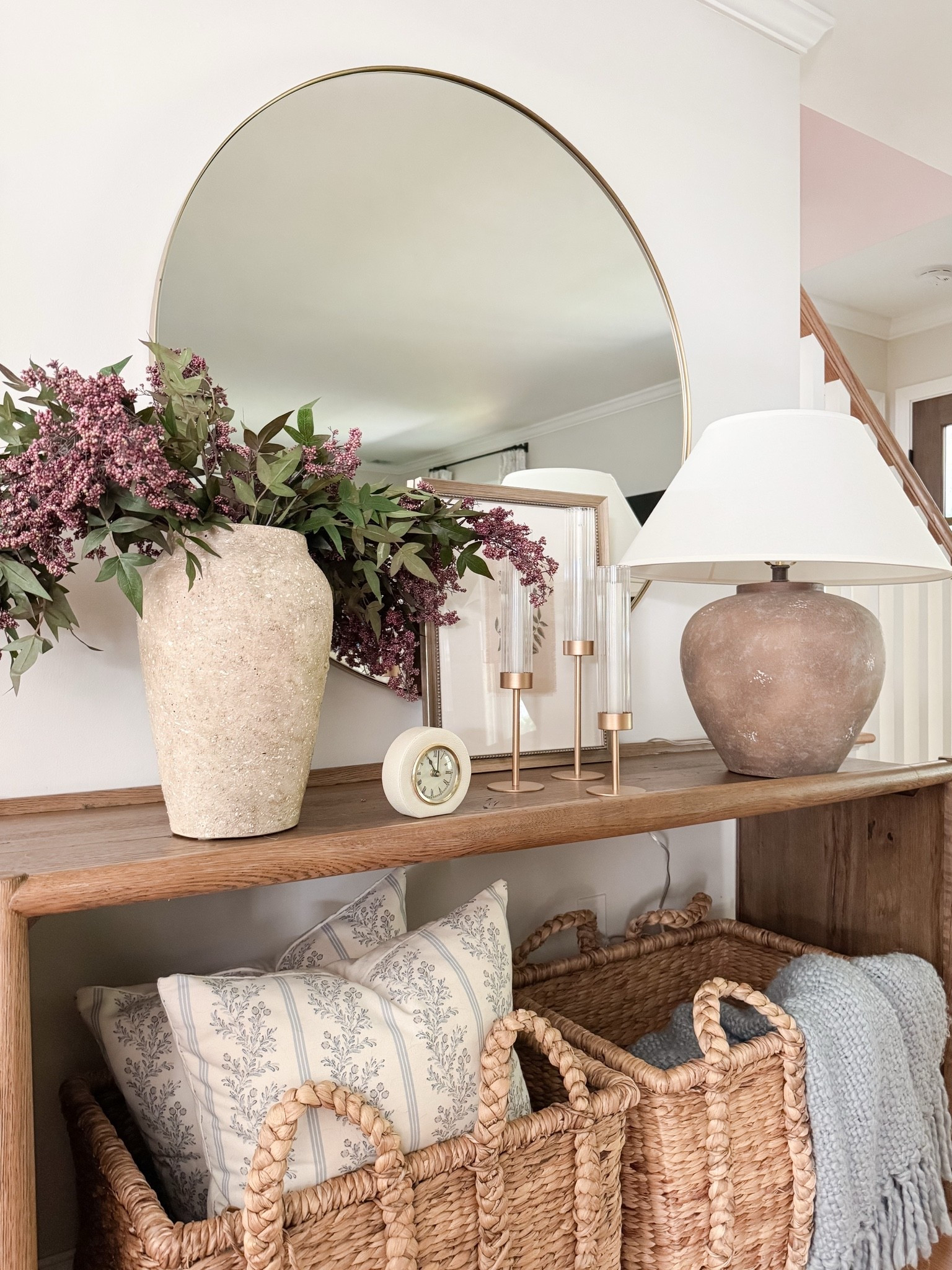 Thinking about adding fall touches to your space? Sprinkle it in slowly with faux stems and subtle decor finds! Here’s some fall entryway inspiration to save for the season ahead! ✨

#LTKHome