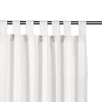 H.VERSAILTEX Linen Curtains Semi Sheer Curtains 84 inches Long Tab Top Living Room Curtains Energ... | Amazon (US)