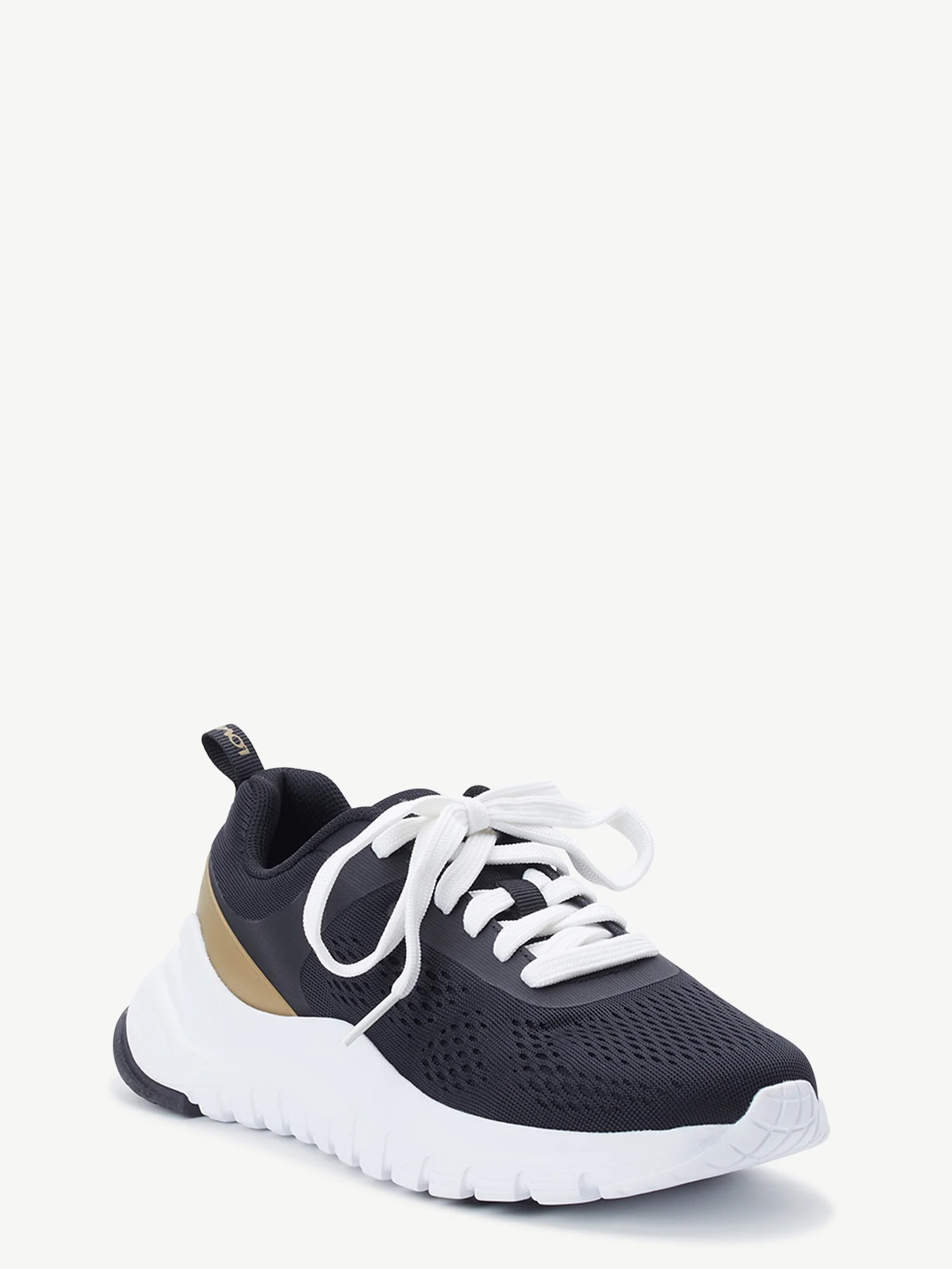 Love & Sports Women's Lace-up Mesh Athletic Sneakers | Walmart (US)