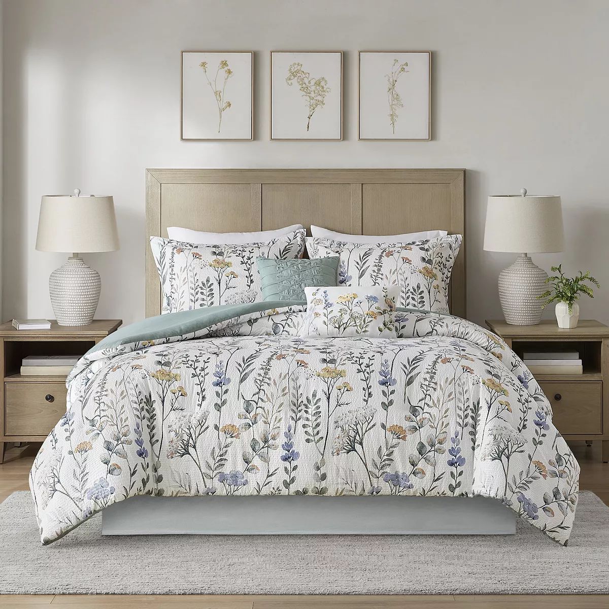 Madison Park Simone 6-Piece Comforter Set with Coordinating Pillows | Kohl's