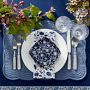Marlo Thomas Blue Floral Appetizer Plates, Set of 4 | Williams-Sonoma