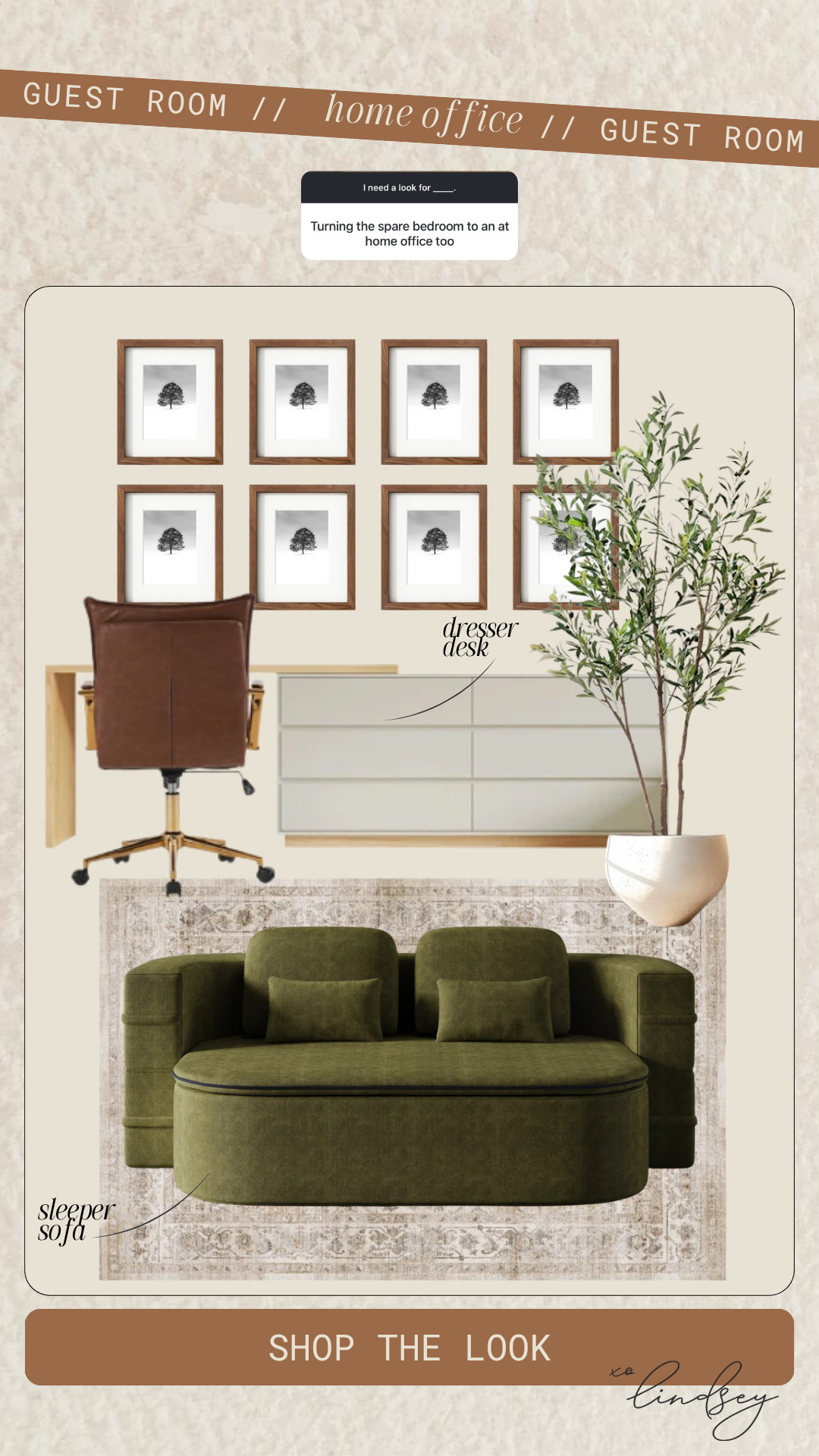 Styling a cozy home office for your spare bedroom! 

 #LTKHome #LTKFindsUnder100 #LTKFamily