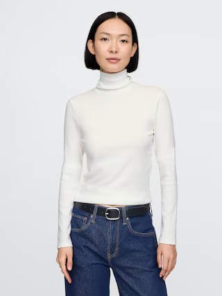Modern Rib Turtleneck | Gap (US)