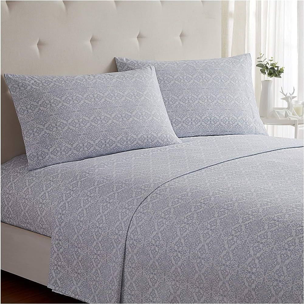 Mellanni Queen Sheet Set - 4 Piece Iconic Collection Bedding Sheets & Pillowcases - Extra Soft, C... | Amazon (US)