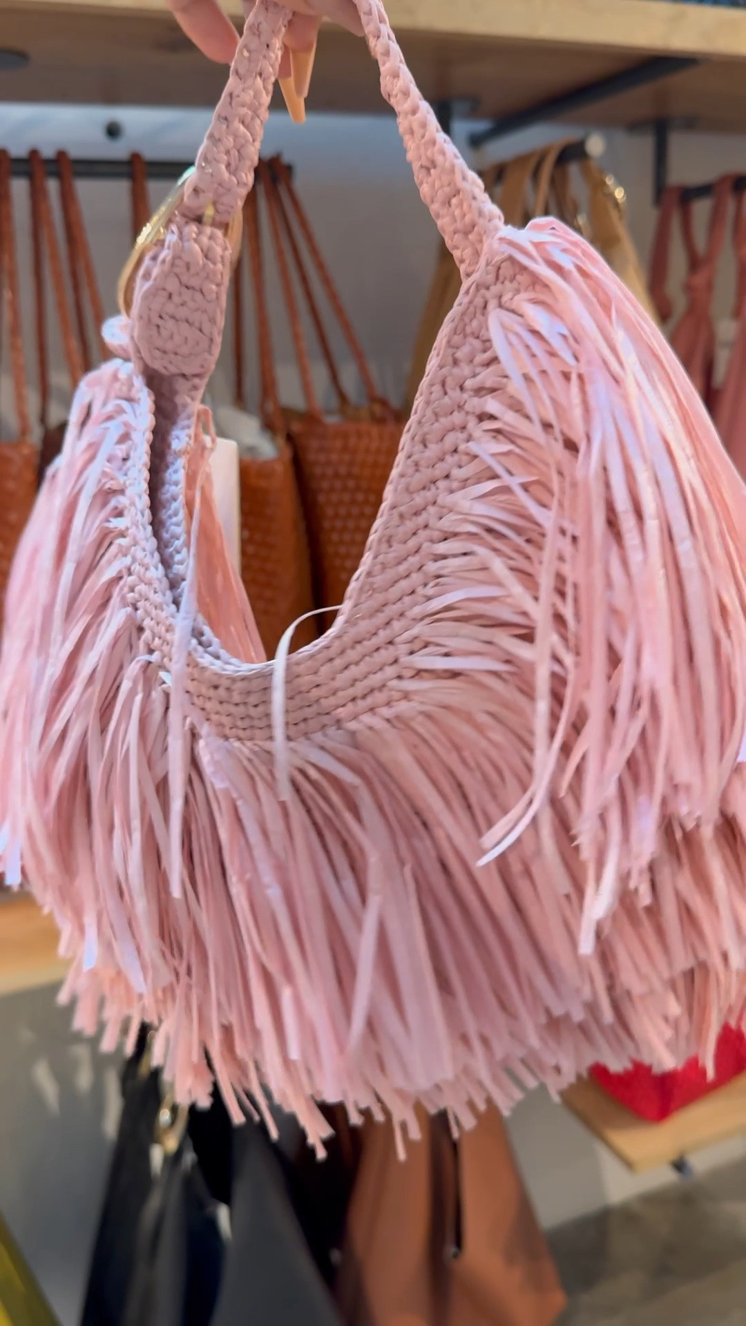 The prettiest pink fringe bag . Perfect for vacation and summer outfits

#LTKSeasonal #LTKTravel
