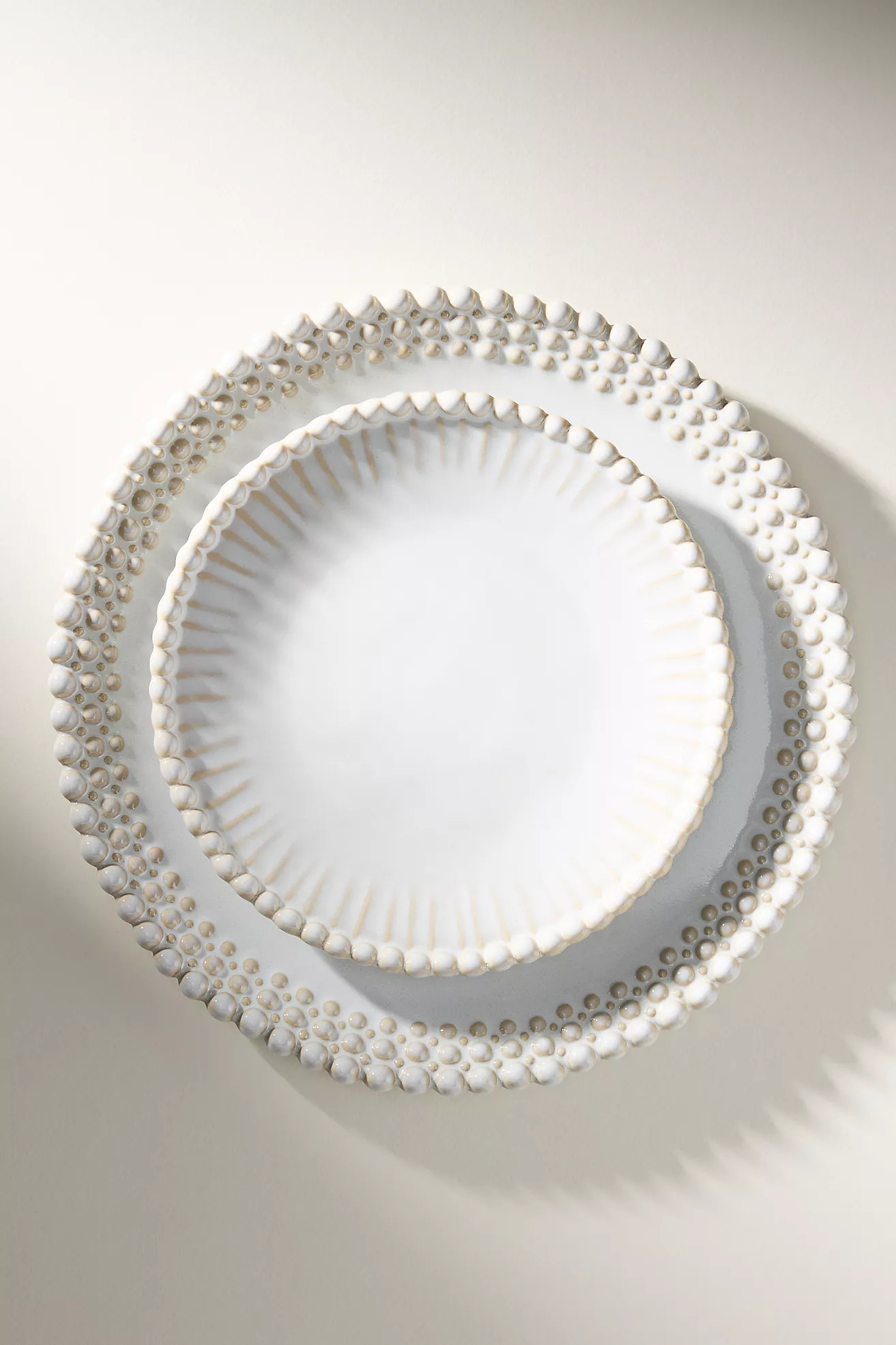 Lyon Portuguese Stoneware Dessert Plates, Set of 4 | Anthropologie (US)