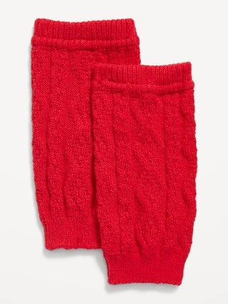 Unisex Solid Cable-Knit Leg Warmers for Baby | Old Navy (CA)