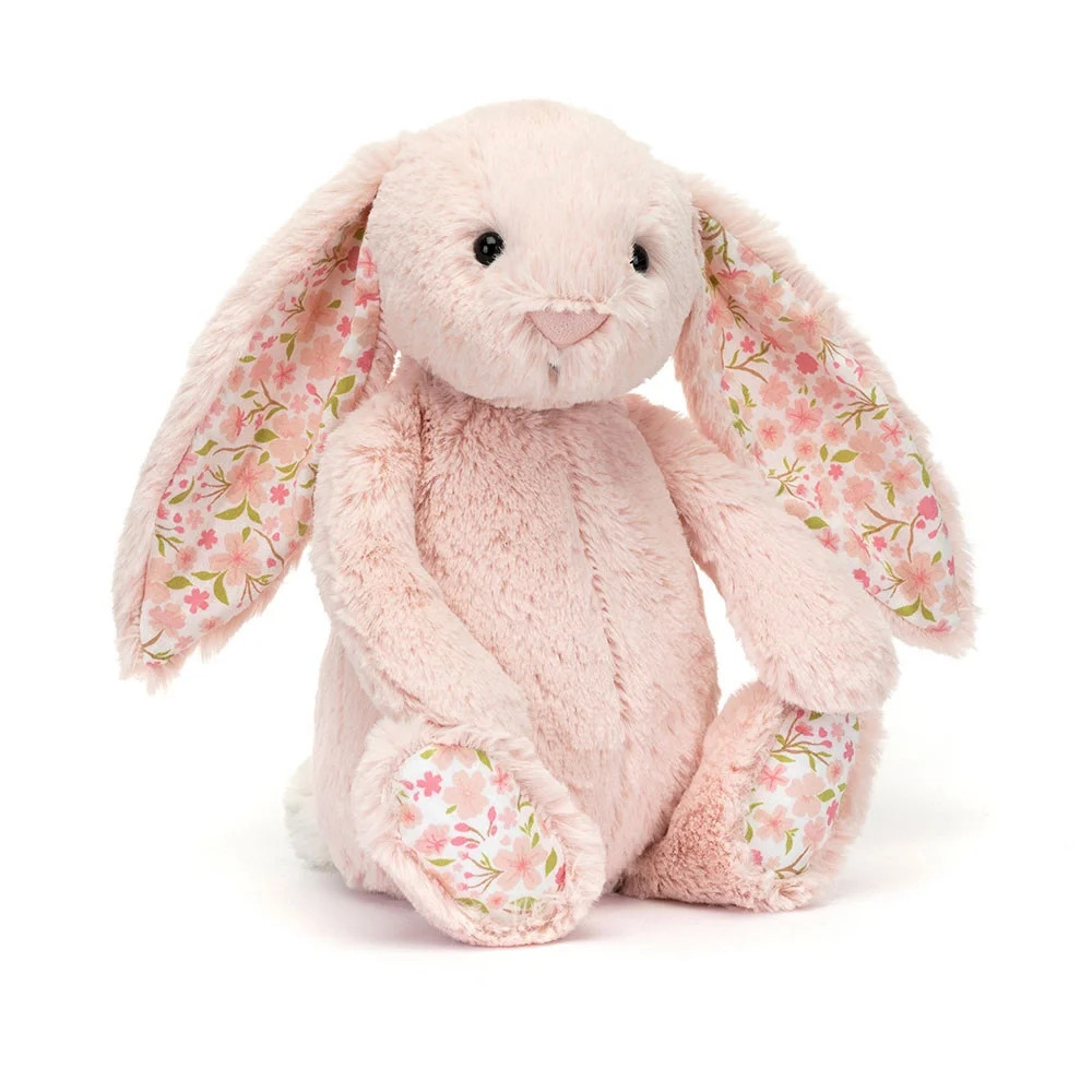 Jellycat Blossom Blush Bunny Cherry Stuffed Animal 8.3" Brand New | Walmart (US)