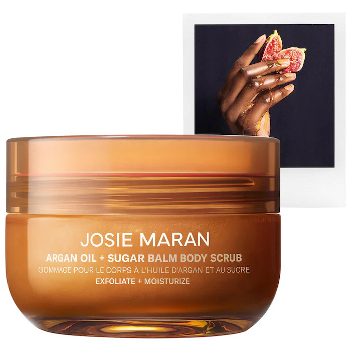 Bohemian Fig - Argan Oil + Sugar Balm Refillable Exfoliating Body Scrub Jar | Sephora (US)