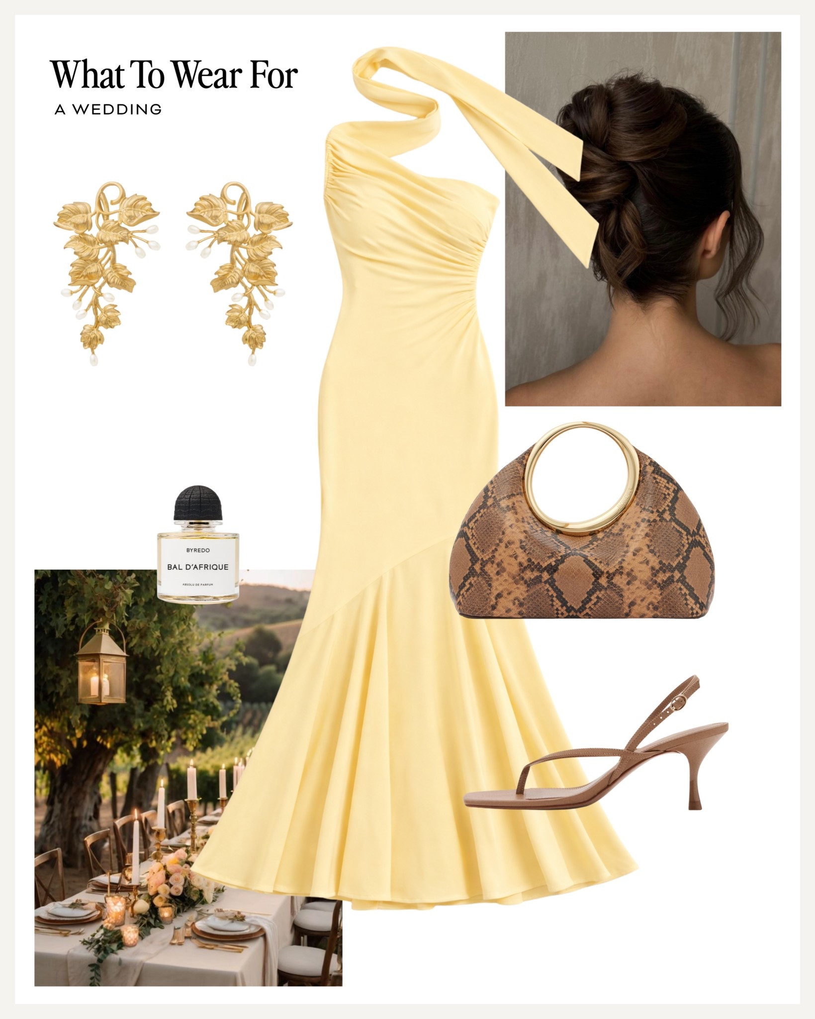 Wedding guest outfit 💛 


#LTKwedding #LTKsummer #LTKdresses
