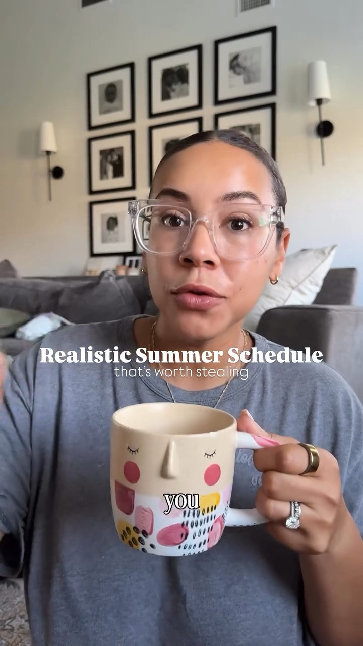Okay but last summer I tried to do the absolute most and we all ended up burnt out 😅 so this year I made a realistic summer schedule for my kids that gives us structure without overbooking every second of the day.

Btw, some of you are asking for the link of the cup (yes, it’s cute!). I bought it from Anthropologie & it’s currently sold out but will tag other links here

#LTKmomlife #LTKHome