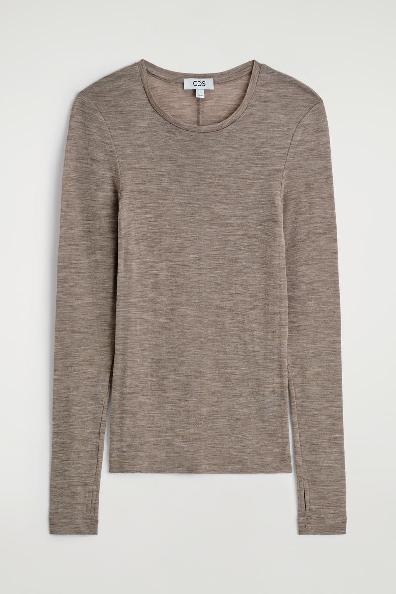 Slim Merino Wool Sweater | COS (US)