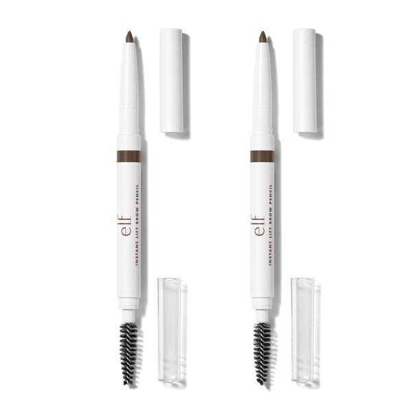e.l.f. Cosmetics Instant Lift Brow Pencil Set of 2 In Neutral Brown - Vegan and Cruelty-Free Makeup | e.l.f. cosmetics (US)
