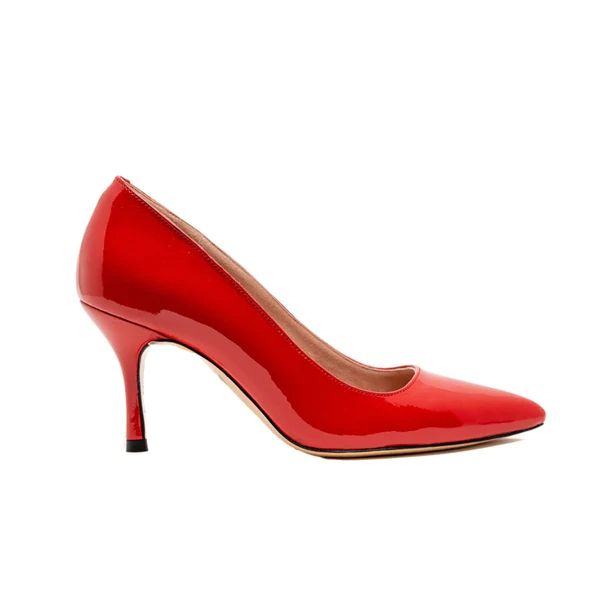 Red Patent Leather Pump | ALLY Shoes