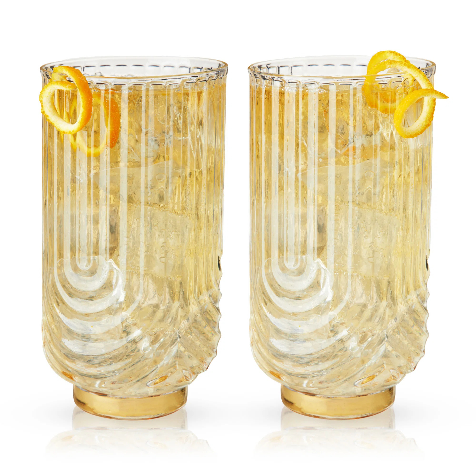 Gatsby Highball Glasses | Wayfair North America