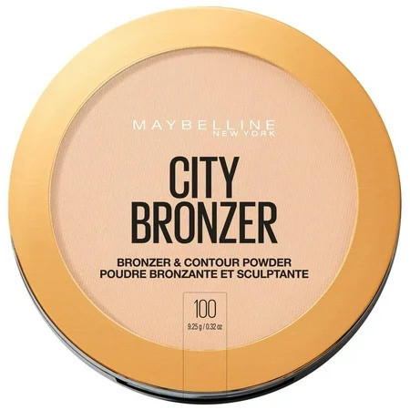 Maybelline City Bronzer Powder Makeup Bronzer and Contour Powder 100 0.32 oz. | Walmart (US)