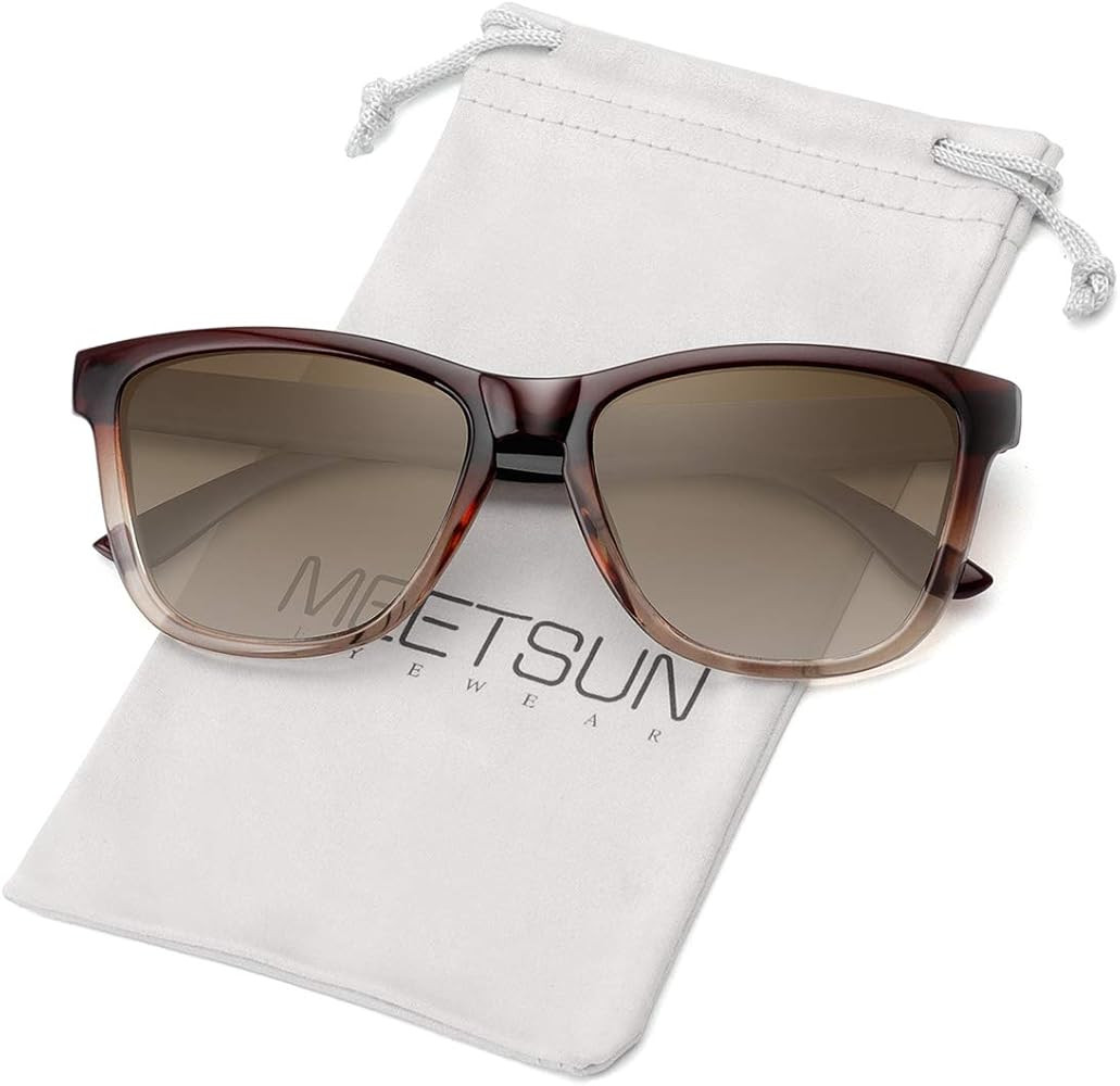 MEETSUN Polarized Sunglasses for Women Men Classic Retro Designer Style | Amazon (US)