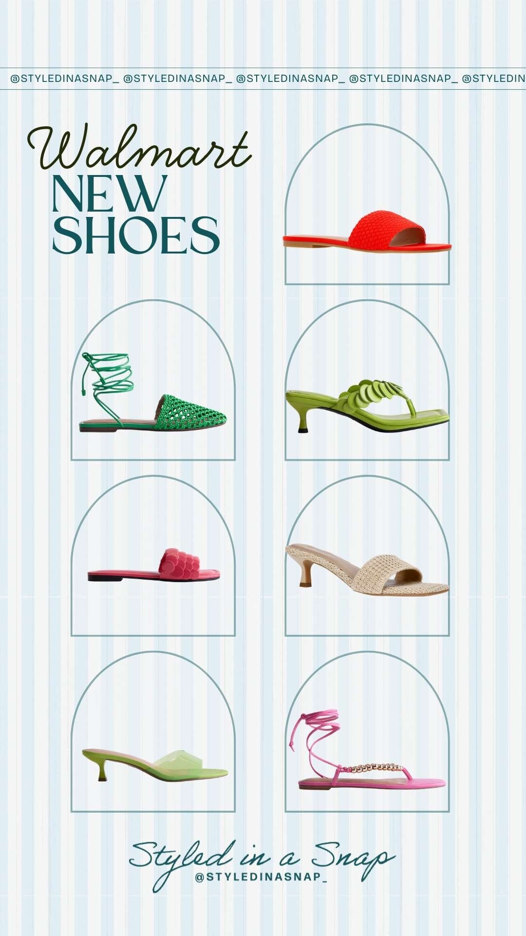 How cute are these new shoes from Walmart for spring and summer?!

#LTKSeasonal