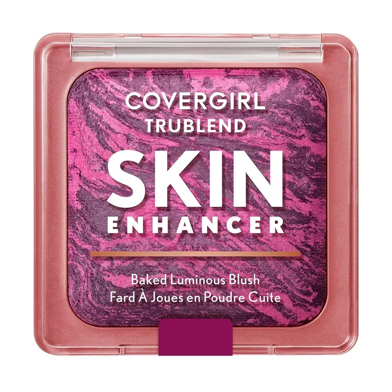 COVERGIRL TruBlend Skin Enhancer Baked Luminous Blush, 430 Berry Punch, 0.28oz | Walmart (US)