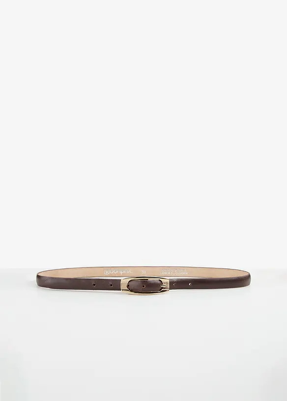 schmaler Ledergürtel | Bonprix DE