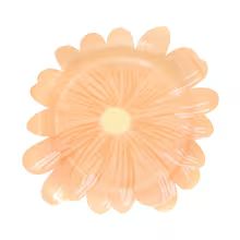 7" Orange Flower Paper Plate by Celebrate It™, 12ct. | Michaels Stores