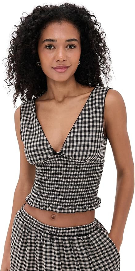 nia Women's Bleu Top | Amazon (US)