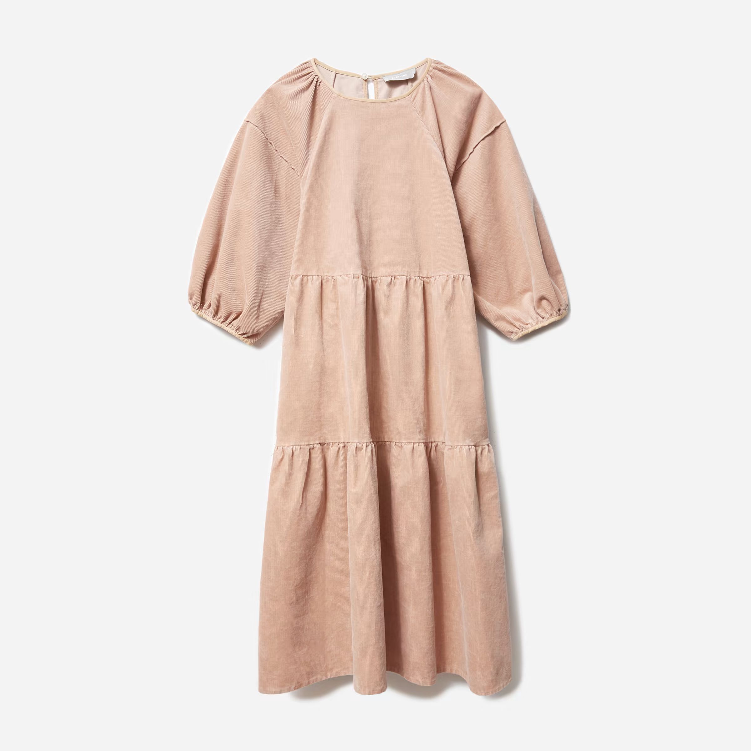 The Tiered Corduroy Dress | Everlane