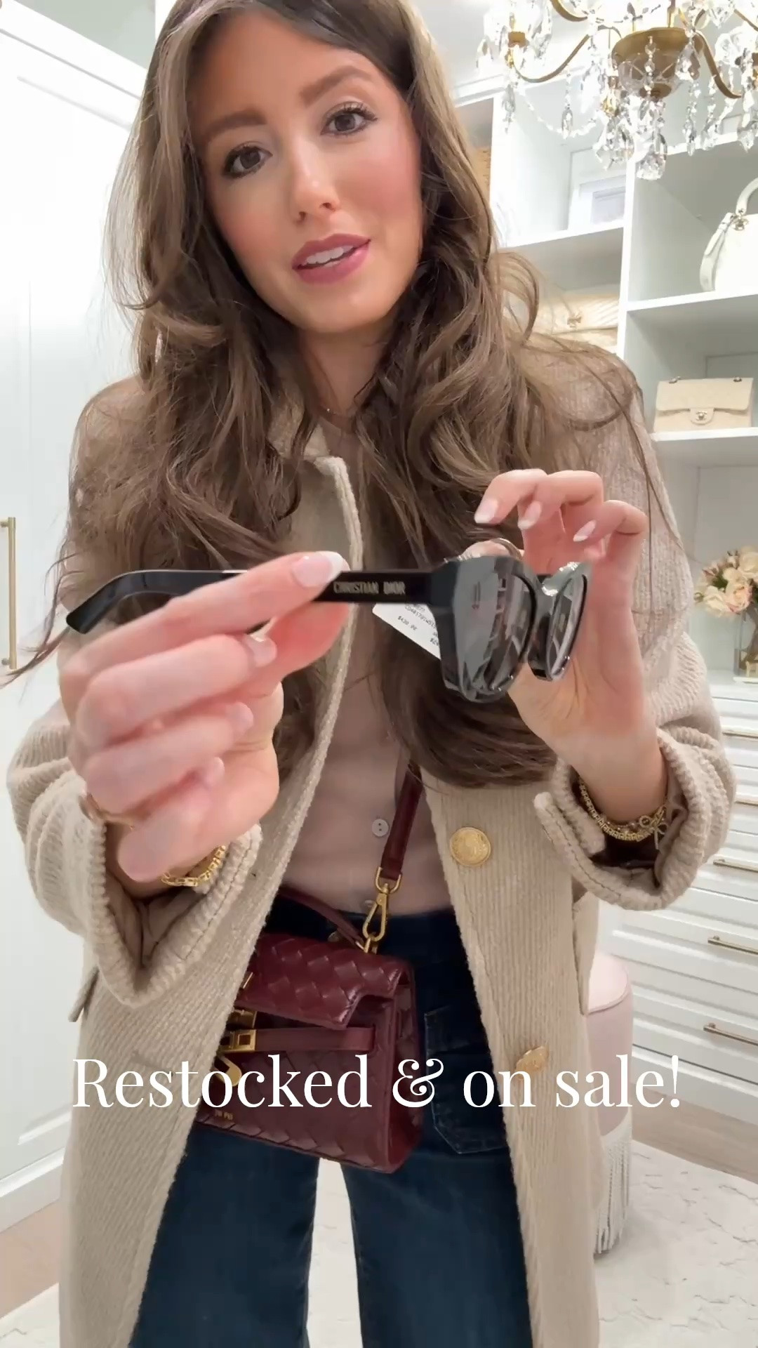 My Dior sunglasses are restocked and on sale. The brown are even cheaper than when I first bought them! Reposting this old video just to show what they look like on, but absolutely been loving wearing them🫶🏼 Nordstrom sale finds, Dior sunglasses

#LTKootd #LTKSaleAlert #LTKSeasonal