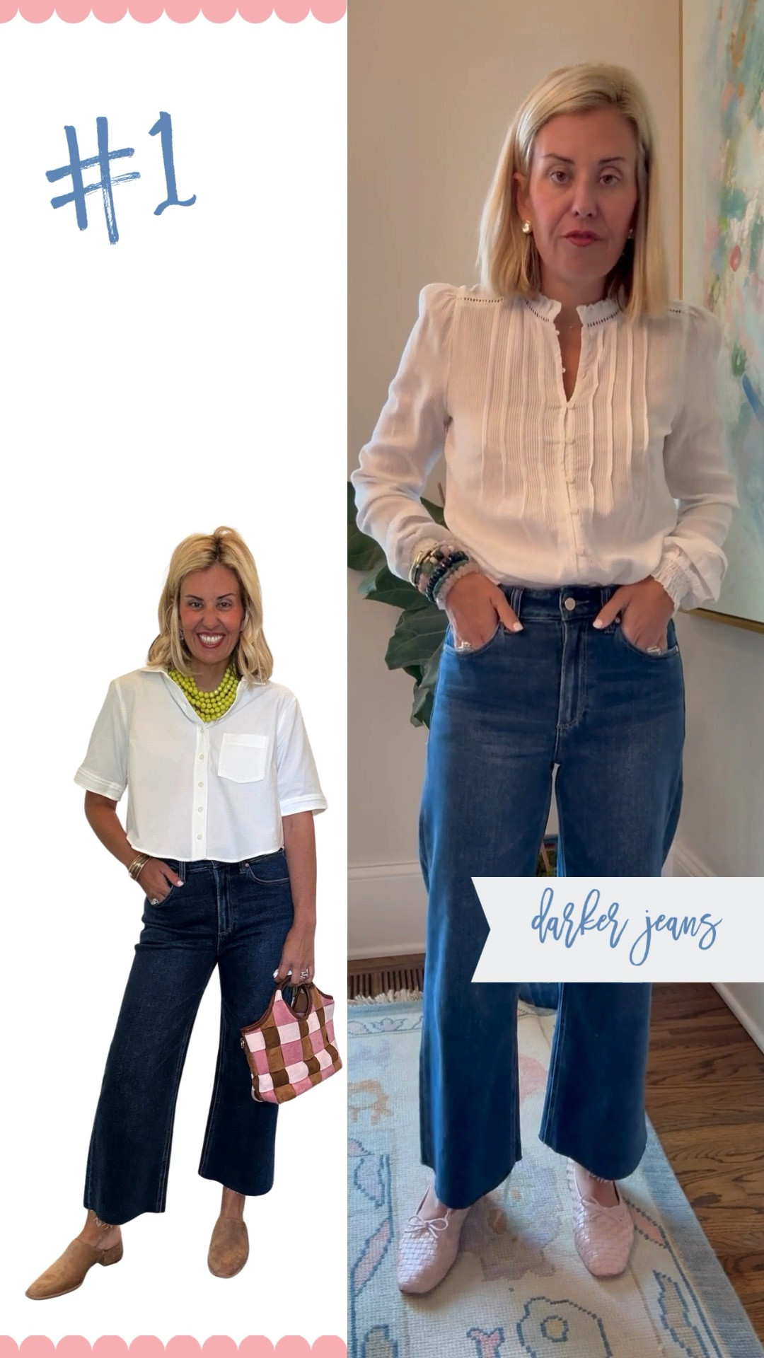 There’s not much more we love than a white top and jeans! I’m so glad yall love them as much as I do!! 
Top - xs 
Jeans - 26P
Flats - 7 ( sized 1 down) 

* code Catherine20 at Allie + Bess

#LTKdayinmylife #LTKmomlife #LTKootd