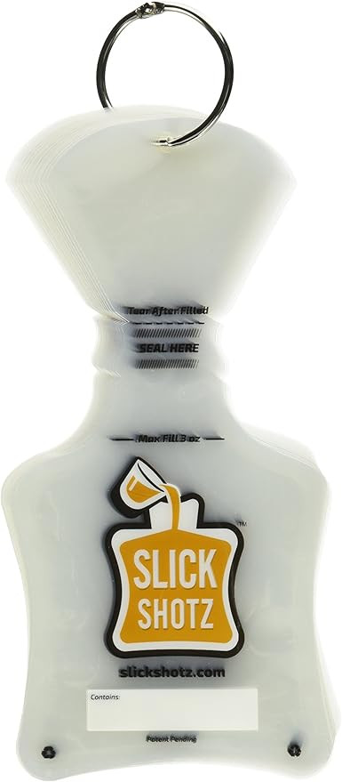 25 Flask Refill Pack for Slick Shotz Kits (Heat Sealer Needed) | Amazon (US)