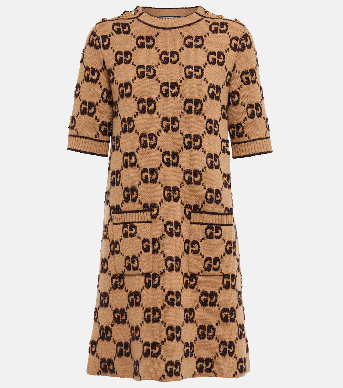 Maxi GG wool minidress | Mytheresa (US/CA)