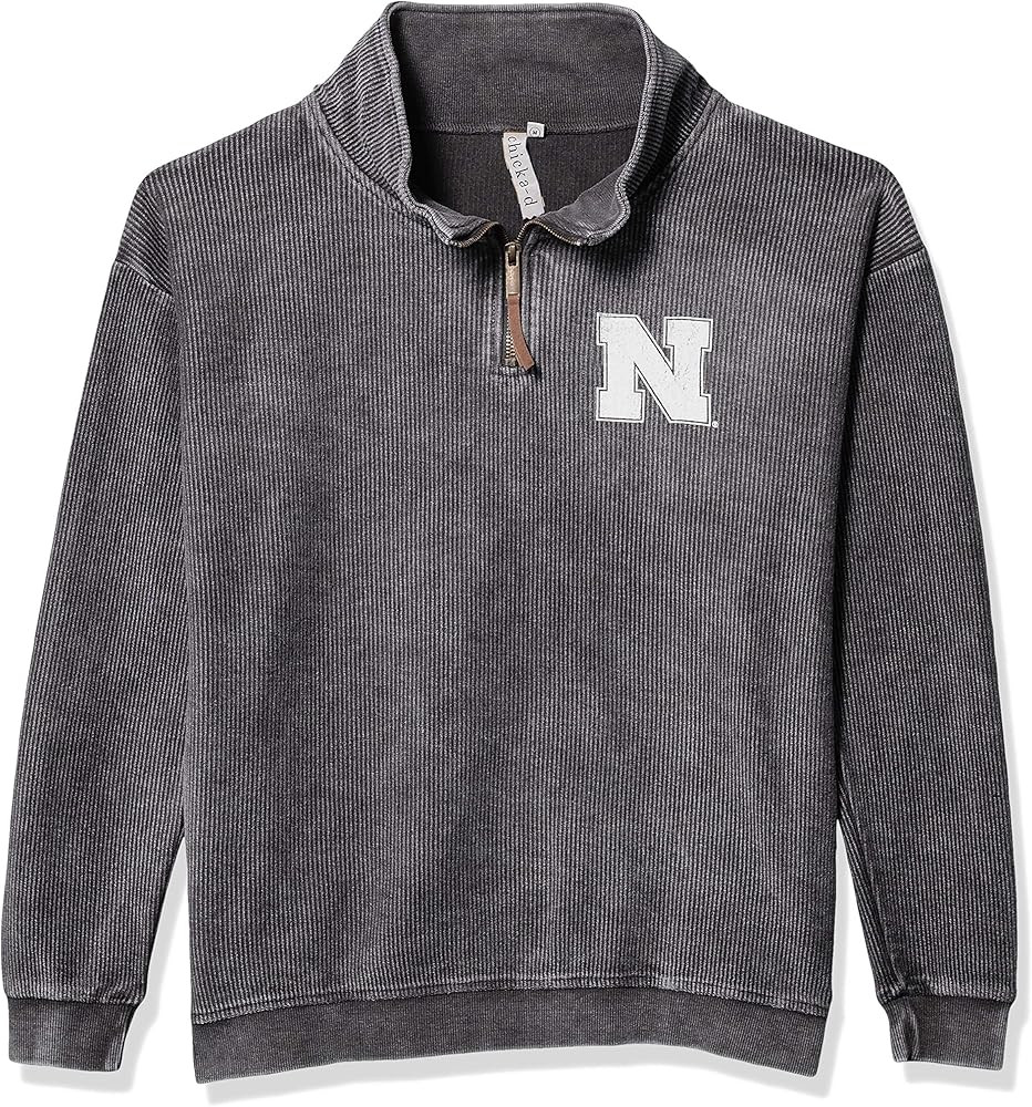 Amazon.com : chicka-d Nebraska Cornhuskers Women's Corded Crew Team Sweatshirt Red, Medium : Clot... | Amazon (US)
