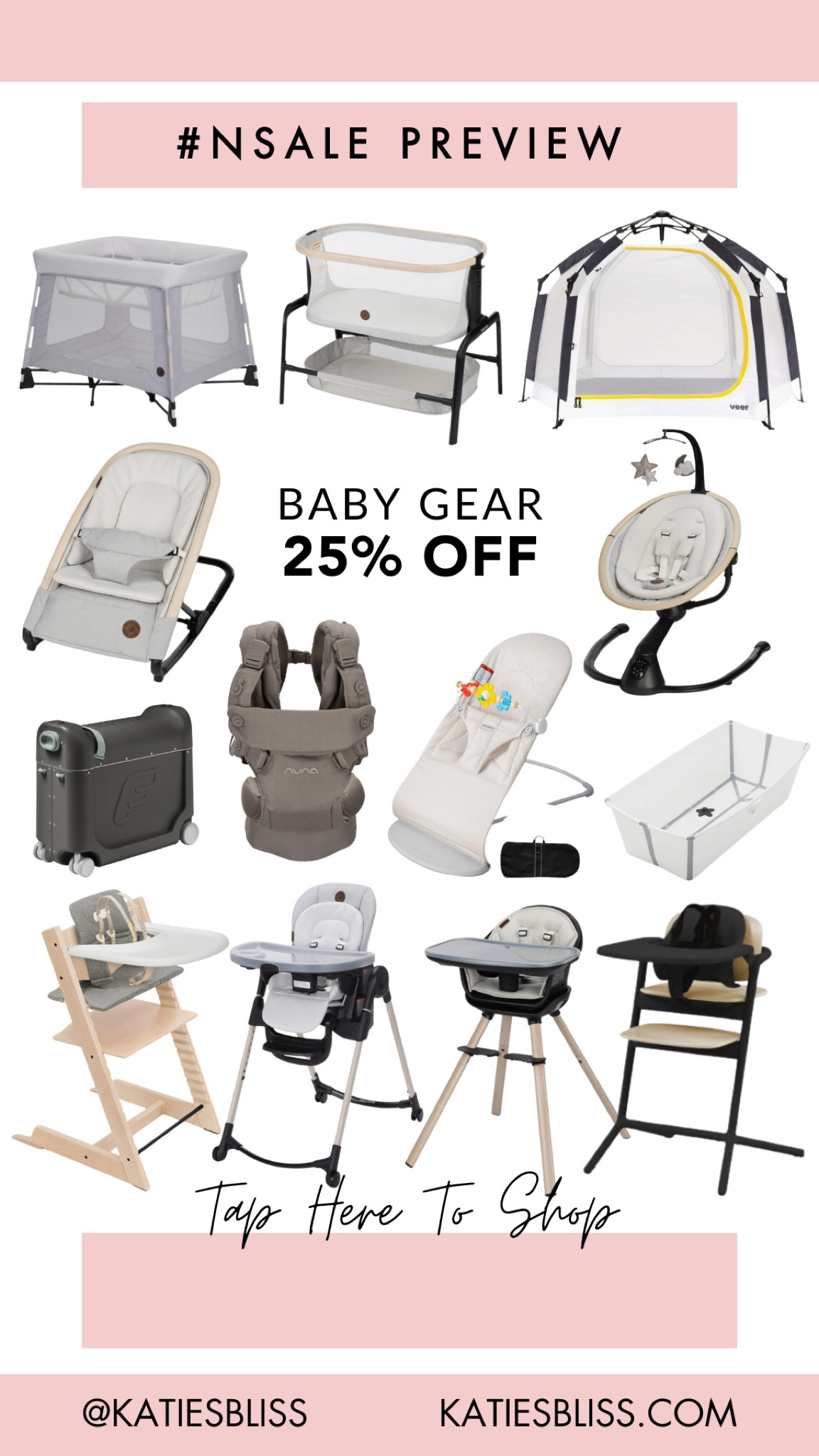 Nordstrom Anniversary Sale baby gear baby product baby bassinet baby bouncers high chairs nsale

#LTKSummerSales #LTKSaleAlert #LTKxNSale