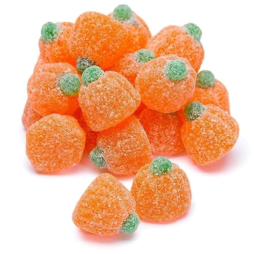 Candy Shop Fancy Jelly Pumpkins, 2 Lb Sugar Coated Candy, Perfect Halloween and Fall Snacks, Oran... | Amazon (US)
